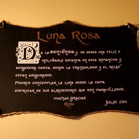 Casa Rural Luna Rosa Lancharejo エクステリア 写真