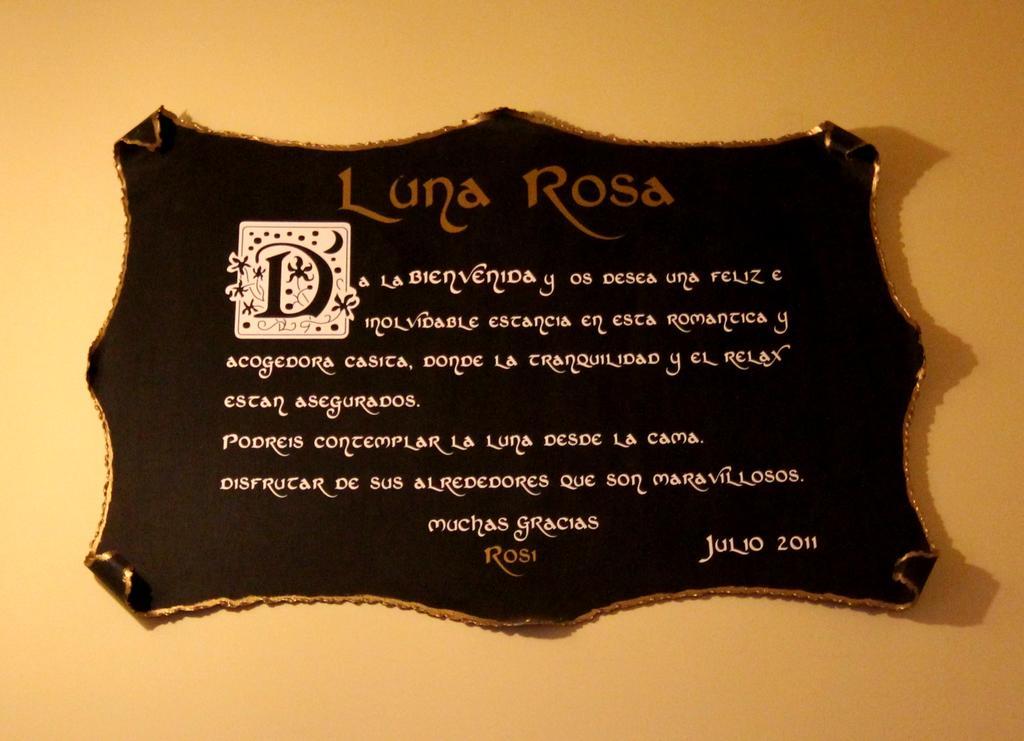 Casa Rural Luna Rosa Lancharejo エクステリア 写真